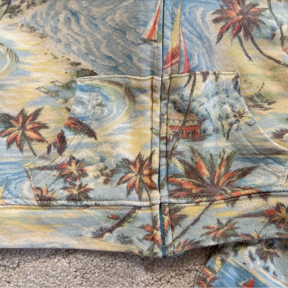 Ralph Lauren Beach Print Hoodie & Shorts - Picture 3 of 5